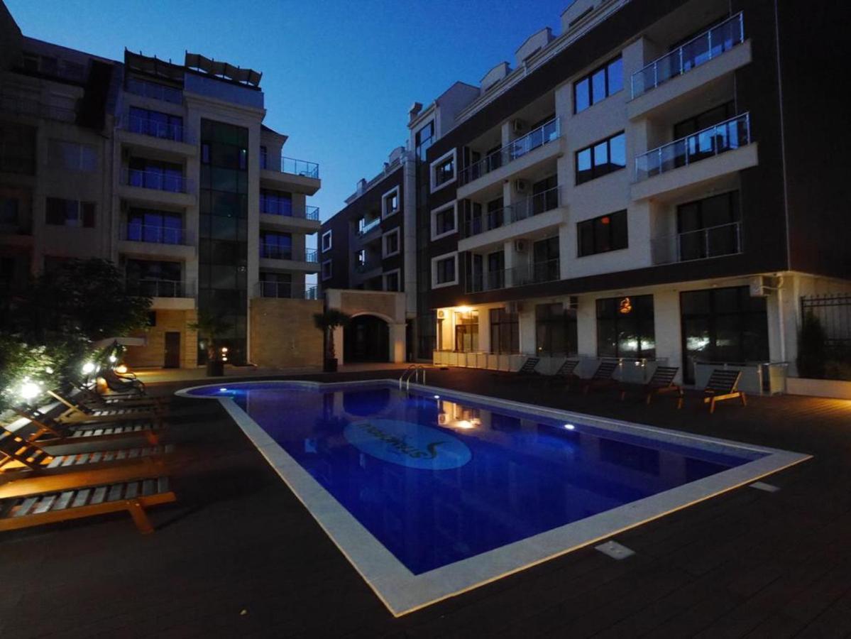 Apartments Stamopolu Lux With Pool View プリモルスコ エクステリア 写真