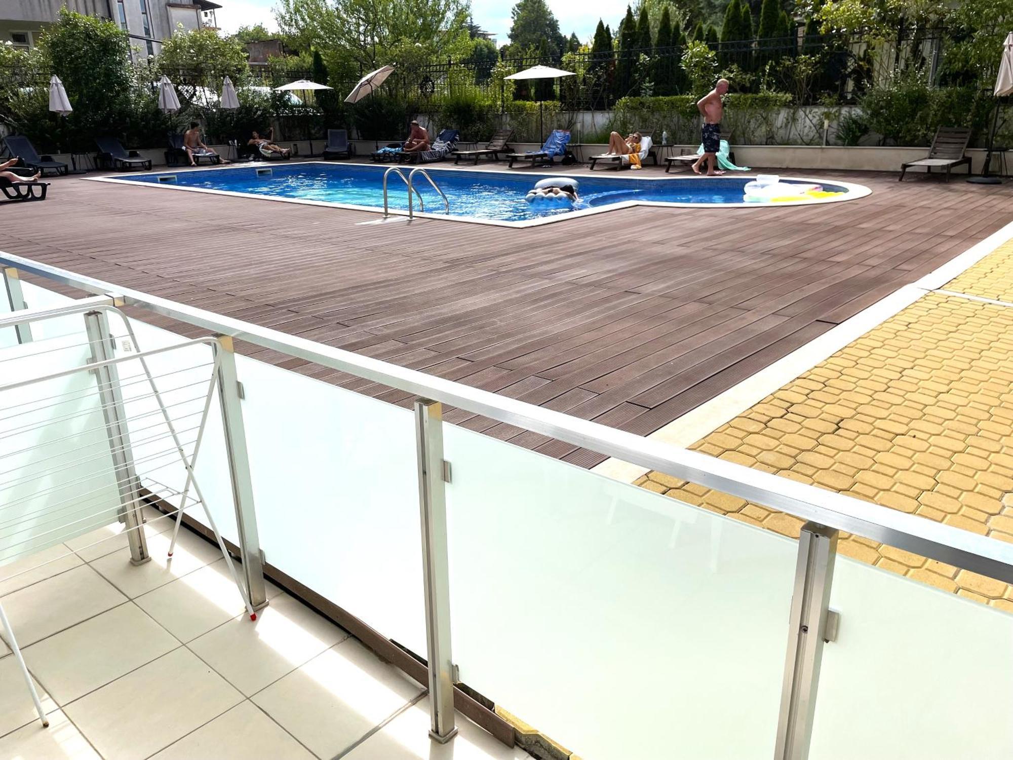 Apartments Stamopolu Lux With Pool View プリモルスコ エクステリア 写真