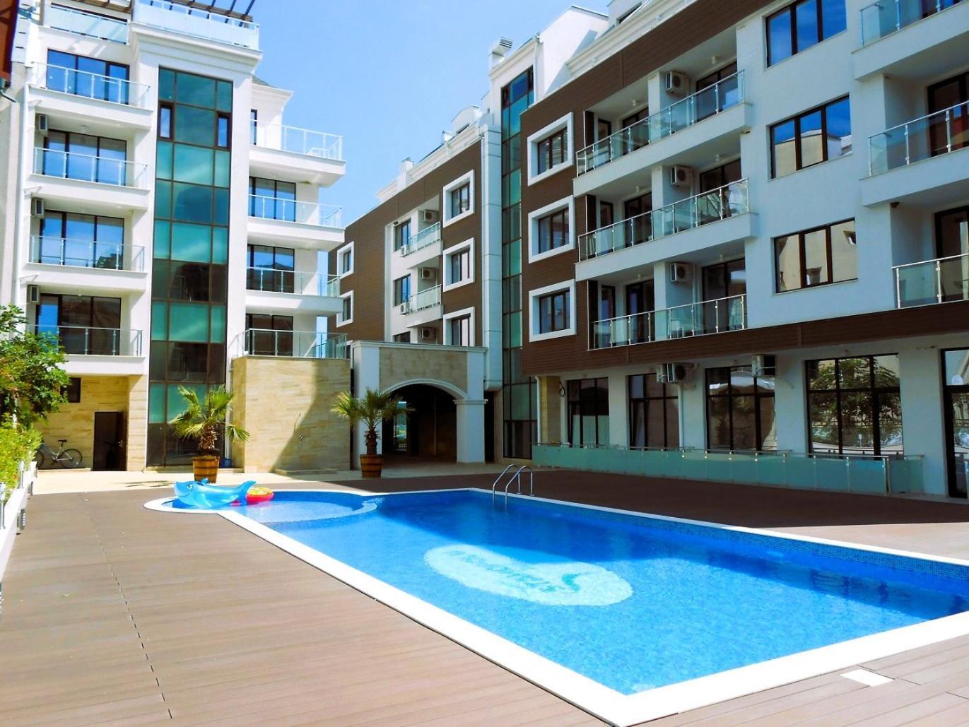 Apartments Stamopolu Lux With Pool View プリモルスコ エクステリア 写真